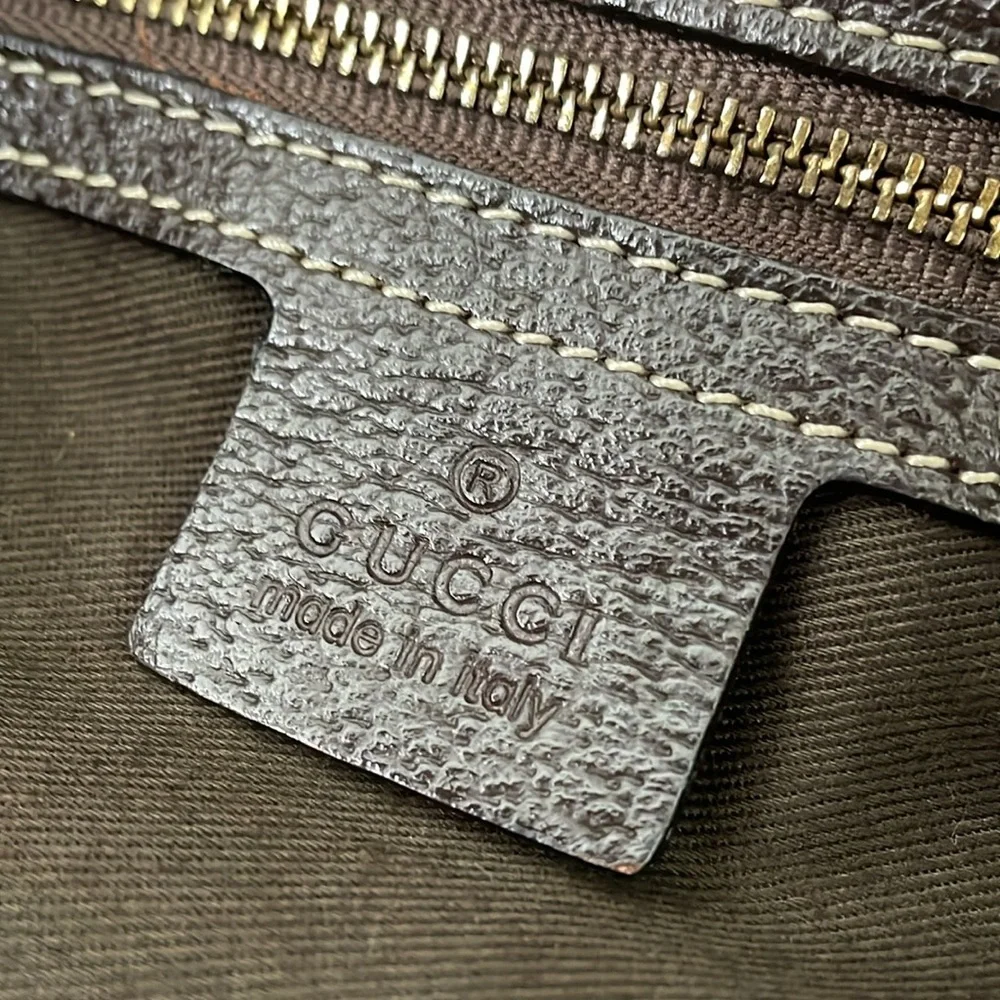 Vintage Gucci Monogram Handbag - Picture 10 of 16